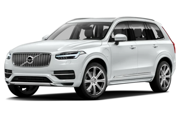 White Volvo XC90 SUV PNG Transparent Background