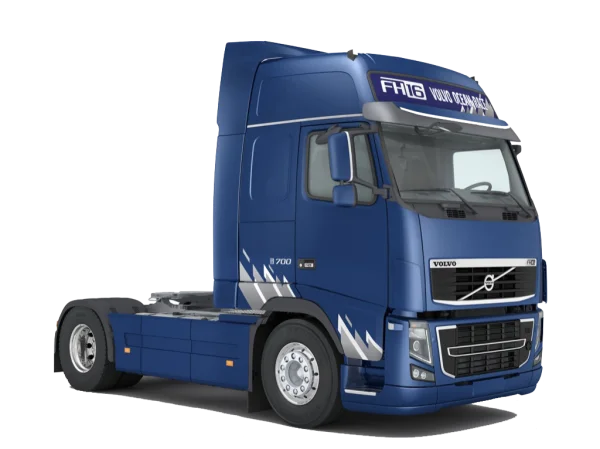 Blue Volvo FH16 700 Truck PNG Transparent Background