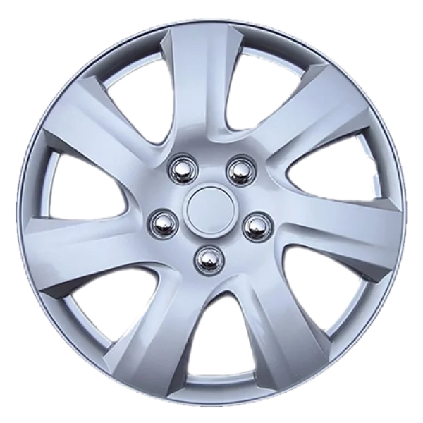 Silver Automotive Hubcap PNG Transparent
