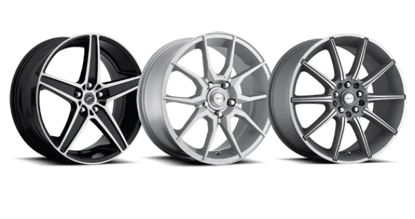 Collection of Modern Car Wheels PNG Transparent Background
