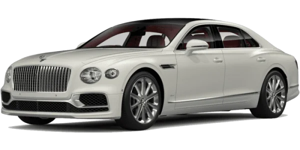 White Bentley Flying Spur Luxury Car PNG
