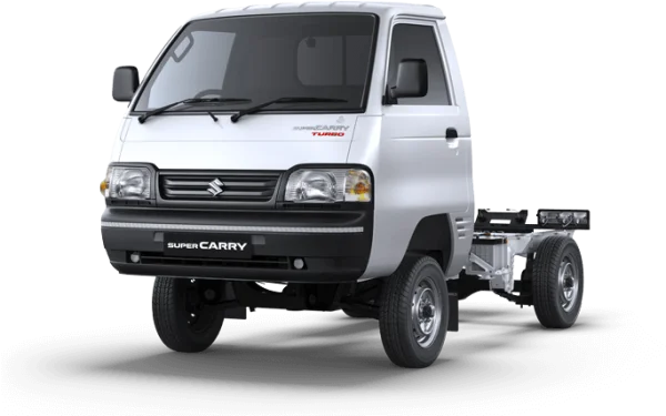 White Suzuki Super Carry Turbo Chassis PNG