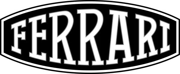 Ferrari Wordmark Logo PNG Transparent