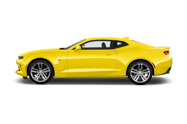 Yellow Chevrolet Camaro PNG Transparent Background