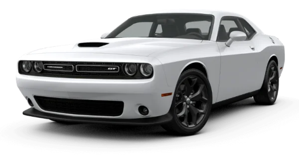White Dodge Challenger GT Car PNG Transparent Background