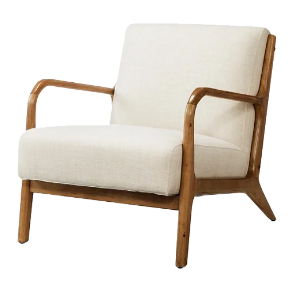 Modern Armchair PNG Transparent Background