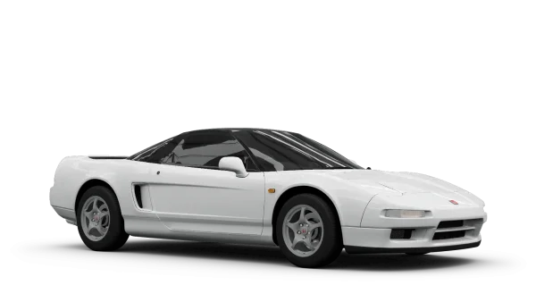 White Honda NSX Sports Car PNG
