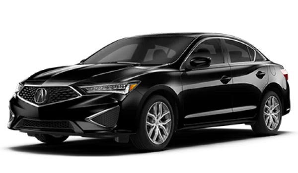 Black Acura ILX Car PNG Transparent Background