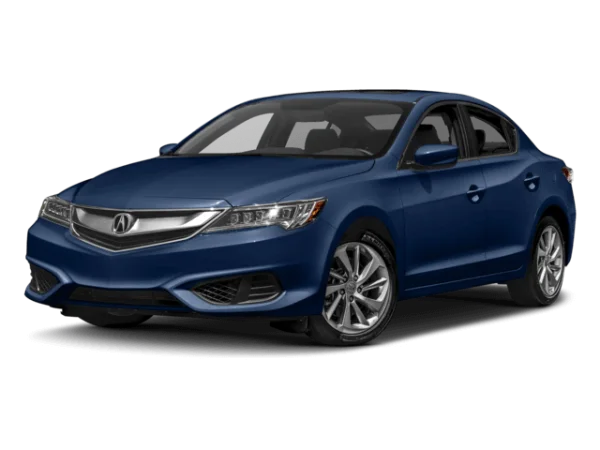 Blue Acura ILX Sedan PNG Transparent Background