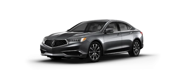 Gray Acura TLX Sedan Car PNG