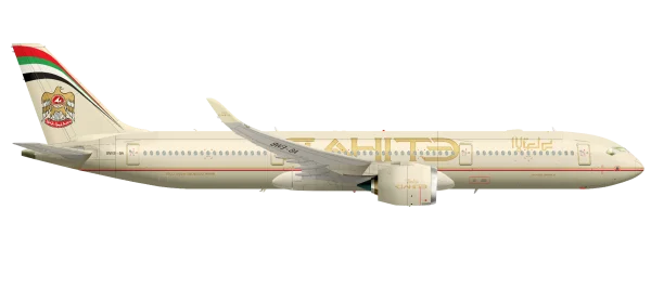 Etihad Airways Airplane Transparent PNG