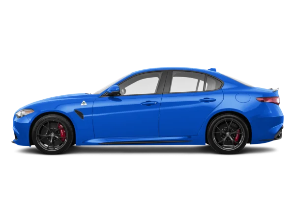 Blue Alfa Romeo Giulia Sports Sedan PNG