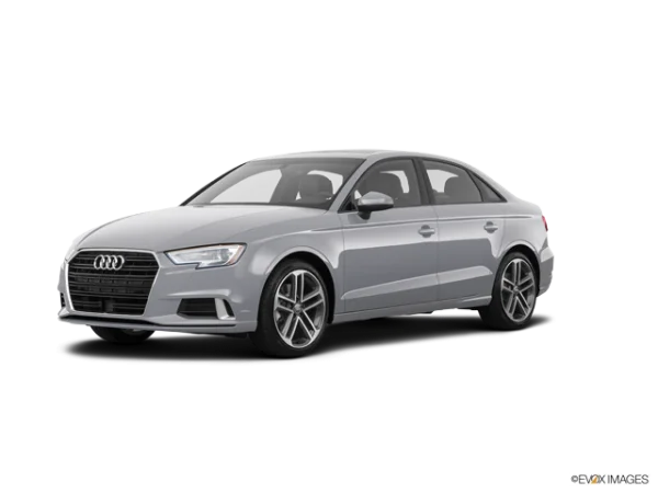 Gray Audi Sedan Car PNG Transparent Background