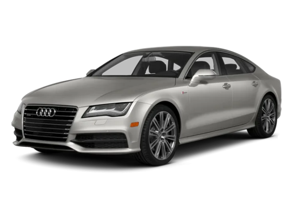 Silver Audi Sportback Car PNG Transparent