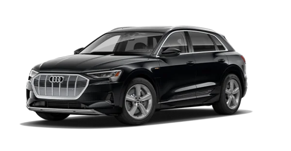 Black Audi E-tron Electric SUV PNG