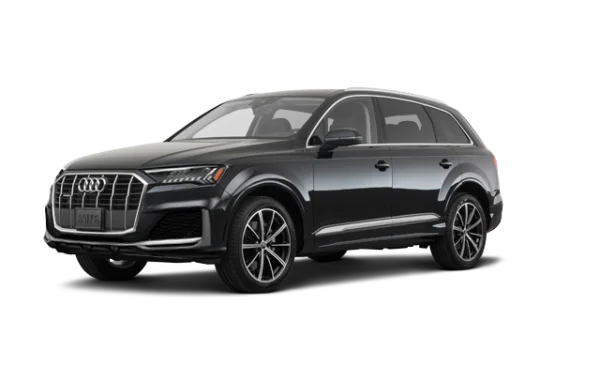 Black Audi Q7 SUV PNG Transparent Background