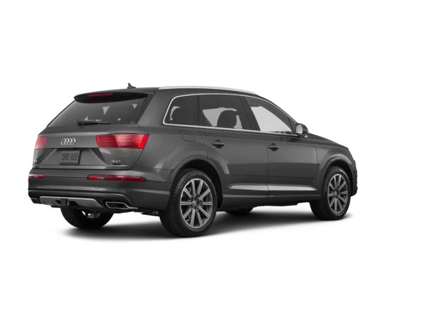 Gray Audi Q7 SUV PNG Transparent Background