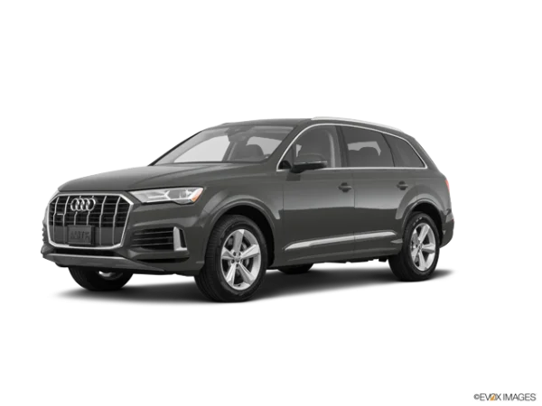 Dark Grey Audi Q7 SUV PNG