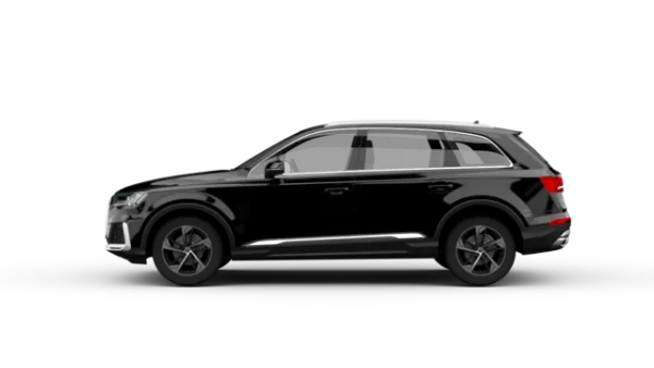 Black Audi Q7 SUV Transparent PNG