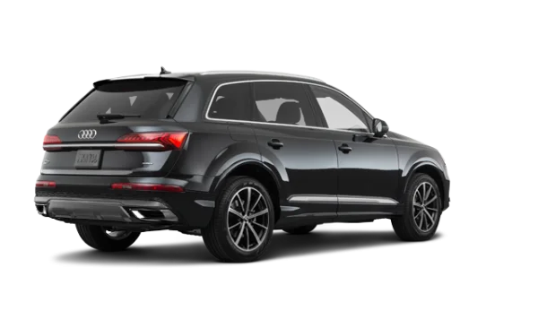 Black Audi Q7 SUV PNG Transparent Background