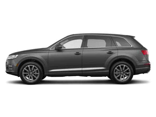 Dark Grey SUV Car Transparent Background PNG