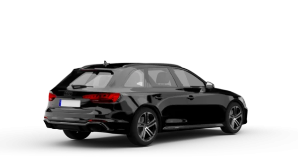 Black Audi RS4 Avant Car PNG
