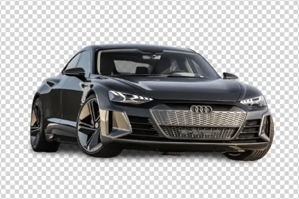 Audi e-tron GT Car PNG Transparent Background