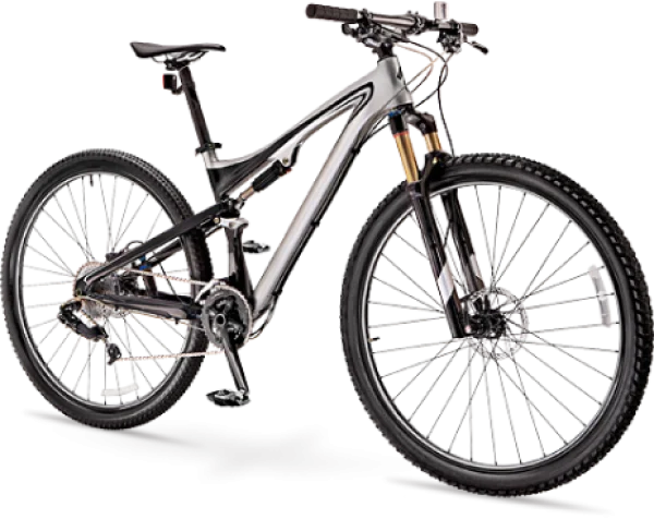 Modern Mountain Bike PNG Transparent Background