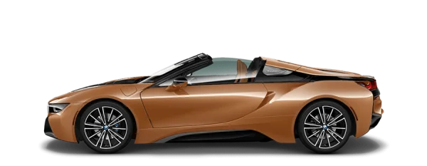 Bronze BMW i8 Roadster Convertible PNG