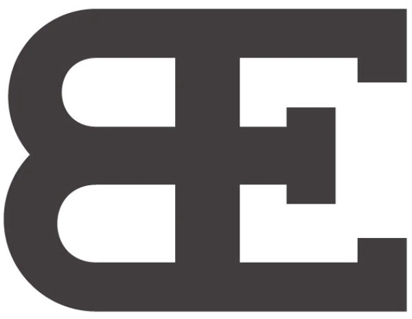 Dark Gray Abstract Geometric Monogram PNG Transparent