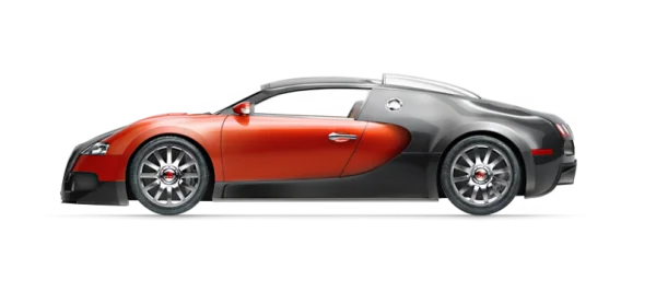 Red and Grey Luxury Sports Car PNG Transparent
