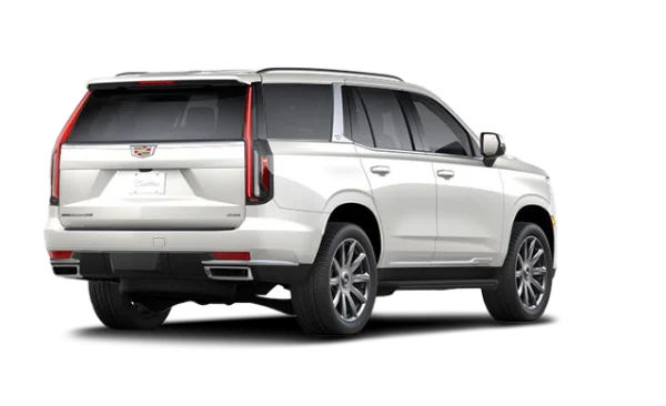 Cadillac Escalade White SUV PNG Transparent Background