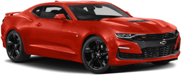 Red Chevrolet Camaro Sports Car PNG