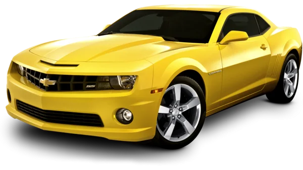 Yellow Chevrolet Camaro PNG Transparent