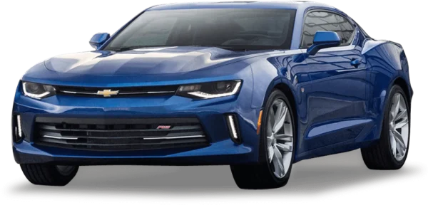 Blue Chevrolet Camaro PNG Transparent Background