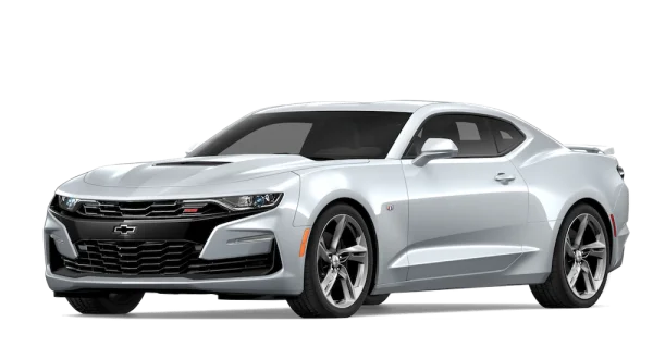 Silver Chevrolet Camaro SS PNG Transparent Background