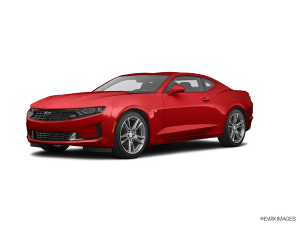 Red Chevrolet Camaro Sports Car PNG Transparent Background