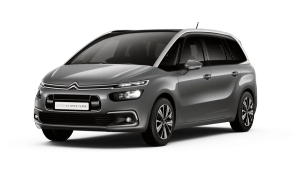Grey Citroen C4 Spacetourer PNG Transparent Background