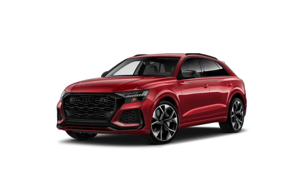 Red Audi SUV PNG Transparent Background