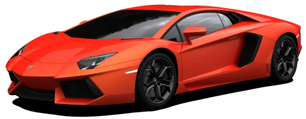 Red Lamborghini Aventador Sports Car PNG