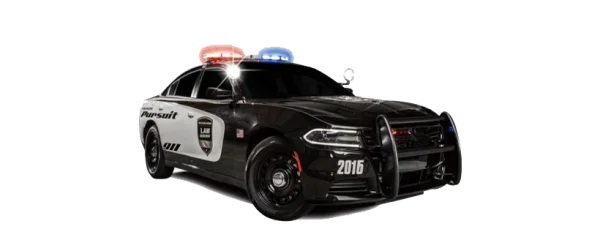 Dodge Police Car PNG Transparent Background