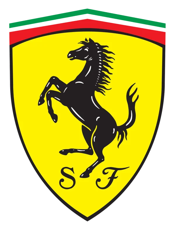 Ferrari Logo PNG Transparent Background