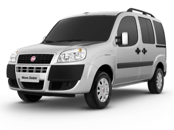 Fiat Novo Doblò Van PNG Transparent Background