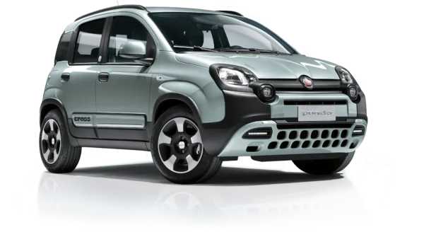 Fiat Panda Cross Car PNG Transparent Background