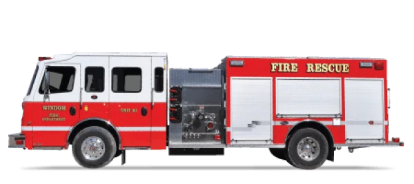 Fire Truck PNG Transparent Background