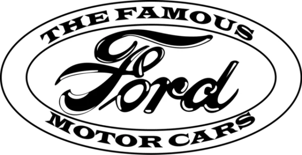 Vintage Ford Motor Cars Logo PNG Transparent
