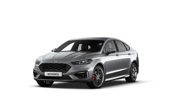 Silver Ford Mondeo Car PNG Transparent Background
