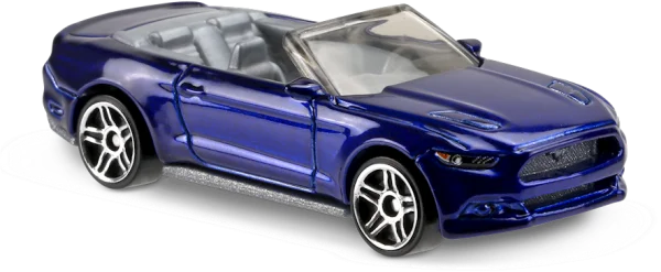 Blue Convertible Toy Car PNG Transparent Background