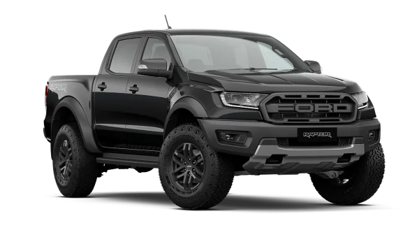 Black Ford Ranger Raptor Pickup Truck PNG