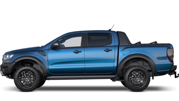 Blue Pickup Truck PNG Transparent Background